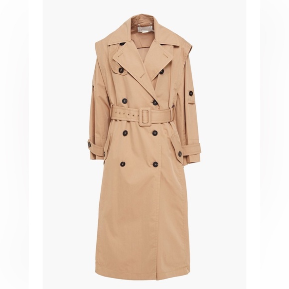 Zimmermann belted pleaded trench coat BRAND NEW with TAGs - Picture 2 of 4